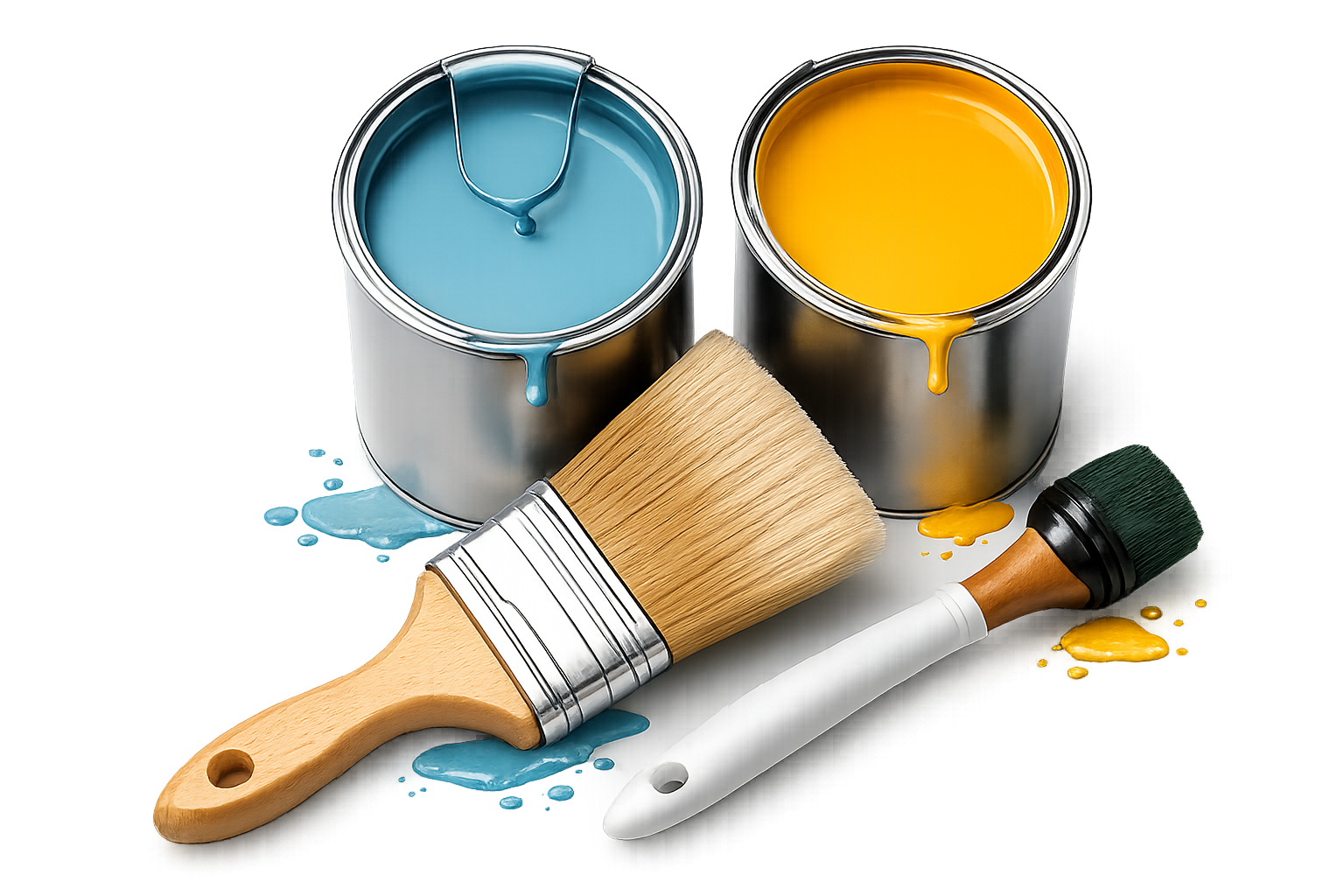 Premium paint cans and brushes from Australia's most trusted paint brands