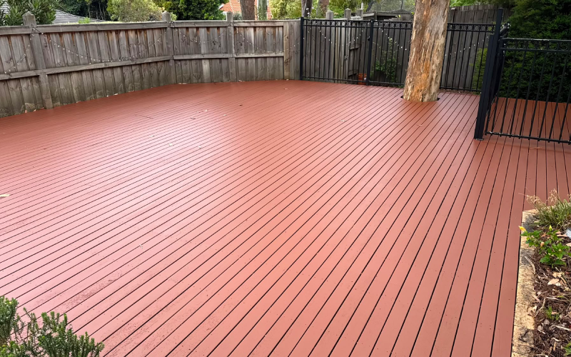 Outdoor deck painting and restoration, Melbourne